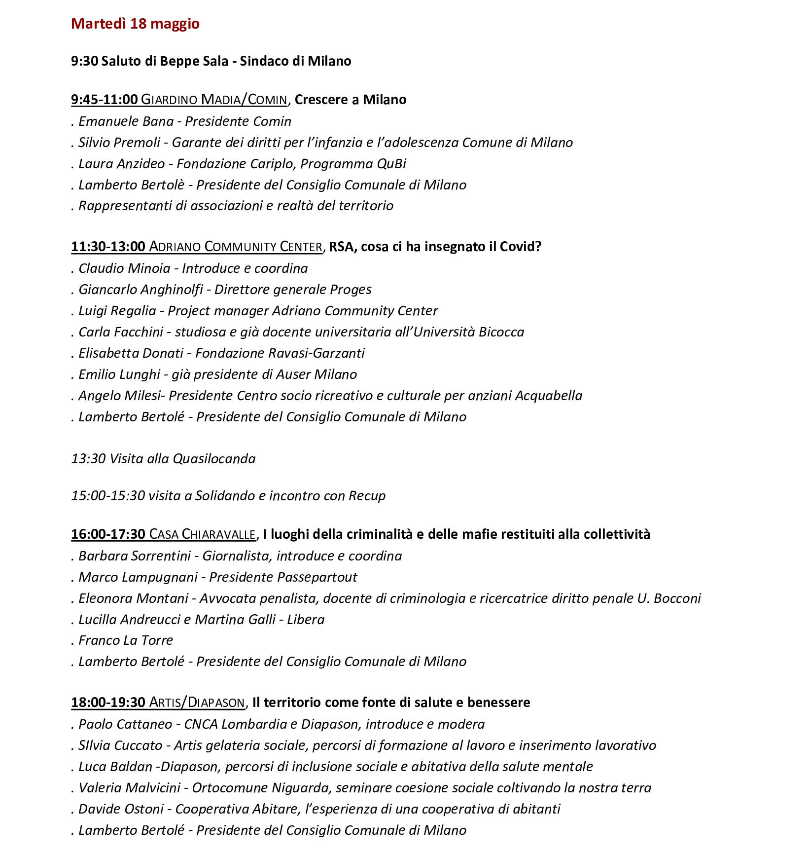 Programma 1b