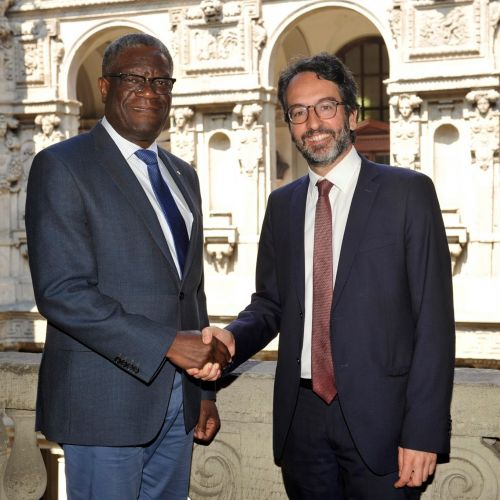 L'incontro con il Premio Nobel per la pace 2018 Denis Mukwege