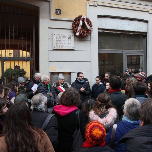 Giorno della Memoria 2019. Posa delle pietre d'inciampo