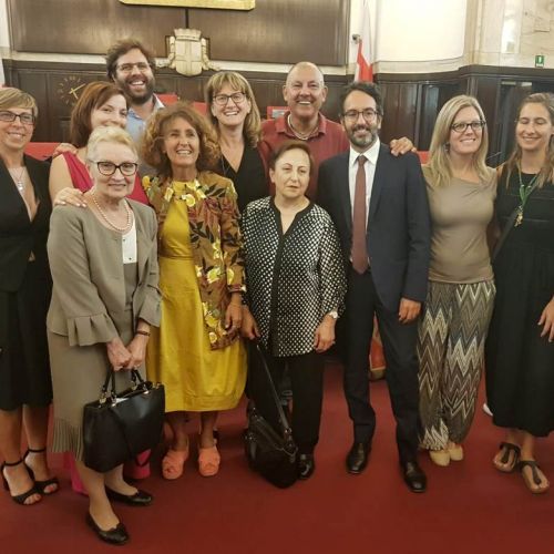 La visita del premio Nobel Shirin Ebadi