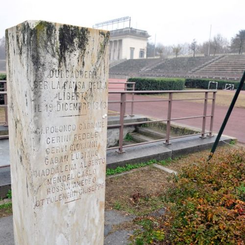 19.12.2018. 75° anniversario condanna a morte uccisione all'arena di Milano di otto antifascisti il 19 dicembre 1943.